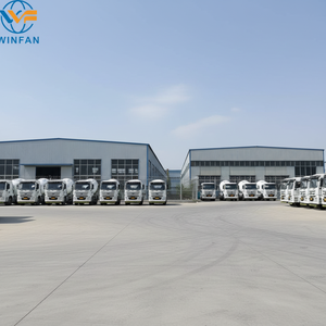 Подержанный бетоносмеситель Hanfeng 12 куб.м., тяжелый грузовик для перевозки цемента для строительных работ - Product Image 4