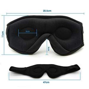 Sleep Headphones Mask with Headphones 3D Sleep Eye Mask for Men & Women for Side Sleepers Travel Insomnia Relaxation Meditation - Product Image 6