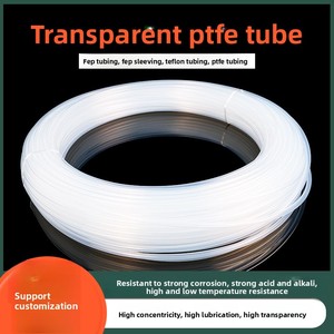 Tubes transparents (PTFE) F46 <span class=keywords><strong>PFA</strong></span> FEP - Résistants à la corrosion, forme ronde - Product Image 4