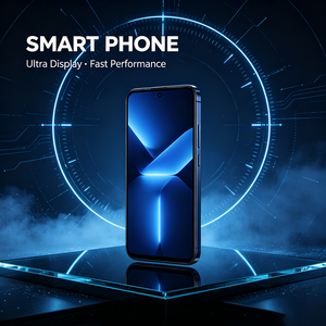 สมาร์ทโฟนหน่วยความจำขนาดใหญ่ 5G ชาร์จเร็ว หน้าจอสัมผัส แบตเตอรี่ใช้งานได้ยาวนาน - Product Image 4