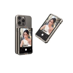 Fotorgear MS01สมาร์ทโฟนหน้าจอเซลฟี่แม่เหล็กไร้สายสำหรับสมาร์ทโฟนบันทึกวิดีโอสตรีมสด Vlog VS <span class=keywords><strong>Kingma</strong></span> PH01 - Product Image 1