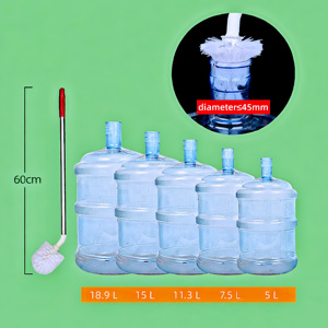 5 Gallon <strong>Bottle</strong> <strong>Brush</strong> Long Handle Purified Water Bucket Keg Clean <strong>Brush</strong> TDF Mineral Drinking Water <strong>Bottle</strong> Washing Cleaning <strong>Brush</strong> - Product Image 1