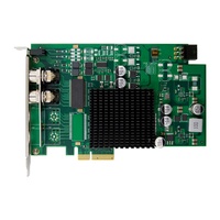 Kartu Akuisisi Gambar Server Jaringan PCI Express X4 I350 Dual Port Gigabit PoE+ (M12) Tersedia