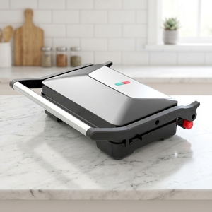Sandwichera Versátil de 2 Rebanadas con Apertura de 180 Grados, Placa Antiadherente, Control de Temperatura, Portátil, para Cocinar sin Adherir - Product Image 4