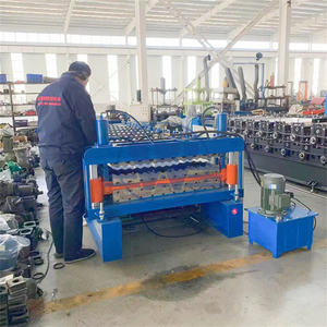 Machine multifonctionnelle de formage de rouleaux de toiture en métal ondulé pour la vente en gros - Product Image 3