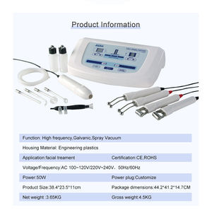 Instrumento de Belleza Galvánico Portátil de Plástico, Máquina Facial de Cuidado de la Piel de Escritorio - Product Image 5