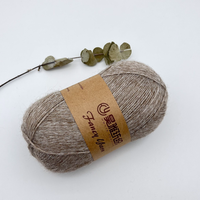 Cheveux angora comme 1/11.2NM * 3 25% ALL 50% AC 25% NY (PA IM RA) confortable bébé laine tricotée bricolage écharpe fil