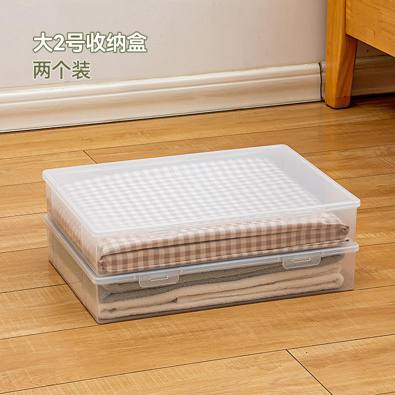 Deux grandes boîtes de rangement, taille 2, 6500 ml chacune.