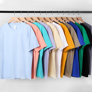 Camisetas Casuales de Algodón Grueso de 230 g/m² con Estampado Personalizado, Tallas Grandes, para Hombre y Mujer, Ropa Urbana Personalizada - Product Image 1