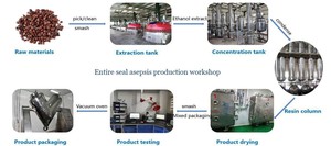 100% pó natural de extrato de sementes de jujuba Zizyphus Jujuba 2% Jujuboside coluna de feijão - Product Image 5