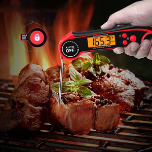 Thermomètre numérique de cuisson pour aliments, étanche, avec écran LED rétroéclairé, pour barbecue et grillades, modèle DD1083, vente en gros - Product Image 3