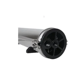 High Quality 4040 Stainless Steel 304 1 Element Ro Filter Membrane Housing