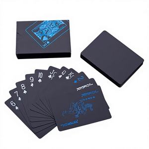 <span class=keywords><strong>Cartes</strong></span> à jouer en plastique 100% personnalisées en gros, taille personnalisée, pour adultes - Product Image 1