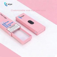 Boîte cadeau personnalisée avec logo imprimé, imperméable, pour enfants, 0,5 ml, 1 ml, avec tiroir inférieur et fermoir de verrouillage