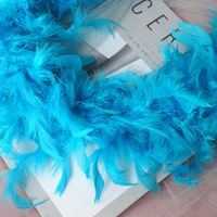 Kalkoenveer Te Koop 10 Cm/m/40G Pluizige Kalkoen Kraag Veer Boa Boa Veren Kalkoen Marabou Veren Veren Voor Handwerken