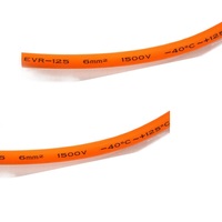 Câble haute tension pour VE 6mm² Orange 1500V CC Faisceau de câbles pour véhicule électrique avec borne annulaire -40°C 125°C Thermorétractable OEM Personnalisé