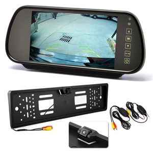 Phổ <span class=keywords><strong>7</strong></span>-<span class=keywords><strong>inch</strong></span> Máy tính để bàn xe hơi màn hình hiển thị HD 2 chiều AV xe buýt đảo ngược hình ảnh đầu máy ảnh phía sau xem - Product Image 6