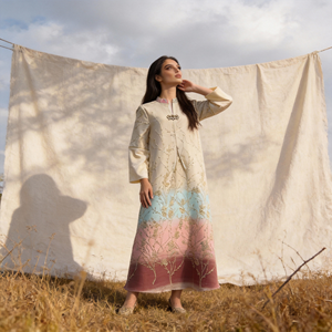 Robe Abaya en Polyester Brodée de Luxe de Style Nouveau Élégant pour Femmes Musulmanes Vêtement de Fête Personnalisé - Product Image 3