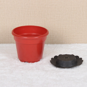 SEASON 7 cabezas Navidad rojo <span class=keywords><strong>Artificial</strong></span> Poinsettia <span class=keywords><strong>flor</strong></span> en <span class=keywords><strong>maceta</strong></span> para Navidad decorar seda Poinsettia <span class=keywords><strong>flor</strong></span> arbusto - Product Image 3