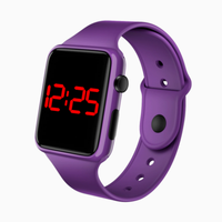 Montre connectée sport pour femme avec écran LED, étanche, bracelet en silicone, idéale pour la rentrée scolaire, best-seller WE-DO