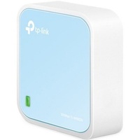 Router Portátil TP-Link Original TL-WR802N 802.11n con 5 Puertos RJ45 y Conector SC/APC, Compatible con Función AP Relay