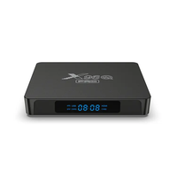 Boîtier TV 4K le plus populaire au monde, stable, Quad Core X96Q PRO, garantie 1 an, avec lecteur multimédia en streaming multilingue, décodeur