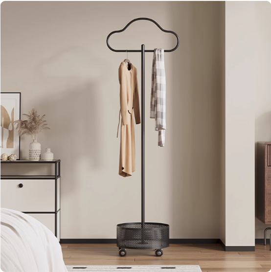 Black with Wheels + Laundry Hamper