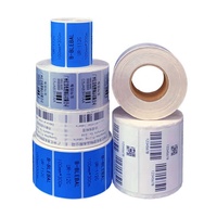 Etiquetas de Transferencia Térmica para Impresión de Códigos de Barras de Envío, Etiquetas Personalizadas Impermeables con Corte Troquelado, Etiquetas Térmicas Directas