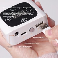Perceuse à ongles électrique professionnelle ensemble moteur sans balais pour manucure Gel enlèvement des cuticules tour à ongles fichier outil de polissage