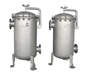 Remove Solid Particles Multi-bag High Flow Rate Housing Bag Filter