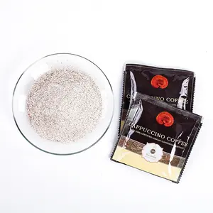 Juncao Reishi kahve Cappuccino Herb Ganoderma organik Oem hizmeti