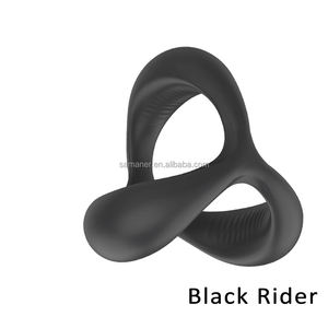 แหวนอวัยวะเพศชายทำจากซิลิโคนใหม่ล่าสุดใช้ซ้ำได้อวัยวะเพศชายใหญ่ขึ้นและชะลอการหลั่งของเล่นทางเพศ - Product Image 2