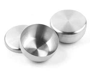 وعاء فاخر من الفولاذ المقاوم للصدأ للحلاقة - Product Image 1
