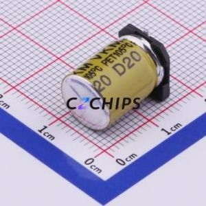 Condensador Electrolítico de Aluminio SMD VKME1451K181MV, D10xL14.5mm 180uF 20% 80V 980mA-100kHz - Product Image 2