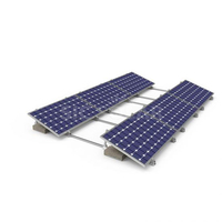 Support de montage de panneau solaire à angle réglable pour toit plat, système de fixation par lest, installation facile