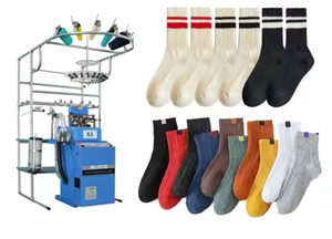 Machine à tricoter des chaussettes 3,75 pouces à cylindre unique entièrement automatique - Product Image 2