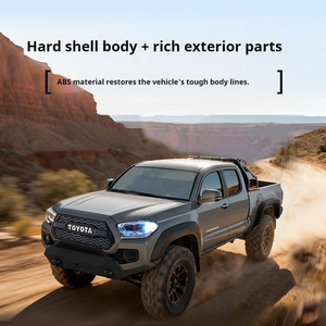 รถกระบะจำลอง <span class=keywords><strong>Fms</strong></span> Tacoma Simulation FCX24M ปี 2025 รุ่นใหม่ ขนาด 1/24 บังคับวิทยุ ขับเคลื่อนด้วยไฟฟ้า สำหรับปีนเขาและวิ่งออฟโรด พร้อมใช้งาน (RTR) - Product Image 1