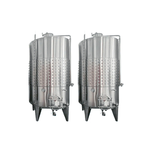 Cuve de fermentation sous pression à double enveloppe en acier inoxydable pour la production d'alcool 2000L, refroidissement au glycol pour <span class=keywords><strong>cidre</strong></span> de poire - Product Image 5