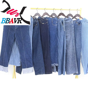 Pantalones vaqueros holgados usados marca Gracer, modelo A08-6, ropa usada de verano en fardos, Singapur, Dubái - Product Image 4