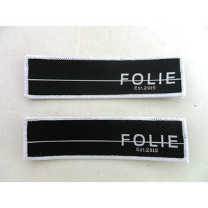 Thẻ quần áo nhãn tùy chỉnh cắt thẳng kiểm soát nhãn hiệu riêng treo tag và nhãn in - Product Image 2