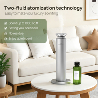 Diffuseur de parfum intelligent USB en métal pour hôtel et maison, avec application, désodorisant longue durée pour usage intérieur
