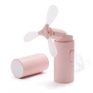 Quạt mini cầm tay cầm tay có thể sạc lại 3000mAh chạy 22 + giờ Thời gian chạy quạt nhỏ cầm tay có thể gập lại Túi Quà Tặng Quạt cá nhân - Product Image 3