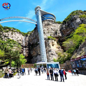 Acantilados escénicos totalmente expuestos al aire libre panorámico turismo ascensor - Product Image 4