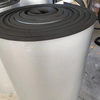 Panneau en mousse de caoutchouc PVC NBR flexible ignifuge pour l'isolation thermique et l'insonorisation des bâtiments