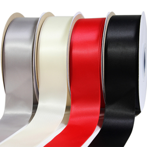 Cinta de Raso de Poliéster de 4 cm, Rollo de Cinta de Doble Cara para Envolver Regalos, Rosas Preservadas, Suministros para Floristas, Gran Venta - Product Image 6