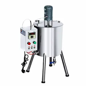 JYD Hot Selling 15L/30L Tank Automatic Semi Automatic One Nozzle Lipstick Filling Machine With Heating And Mixing Function