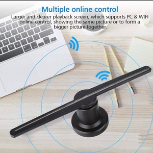 Ventilador Publicitario LED Holográfico 3D Innovador de 42 cm, Proyector de Hologramas con Control en la Nube para Equipos de Hologramas en Interiores y Exteriores - Product Image 3