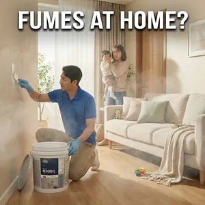 Eco Friendly Low Odor Low VOC Safe Wall Putty Non Toxic Mild Filling Base for Indoor Home Decoration Renovation <b>Work</b> - Product Image 2