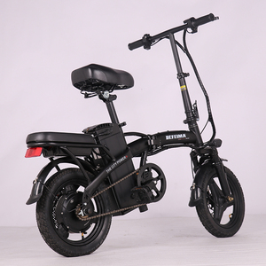 Factory Wholesale <b>Cheap</b> <b>Scooter</b> Hybrid Adults <b>Electric</b> City Bike 48v10Ah 14inch E Bike <b>Electric</b> Folding Bike - Product Image 5