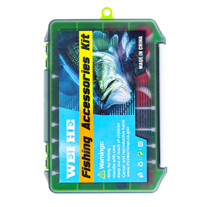 Kit d'accessoires de pêche WEIHE 329 pièces, combo d'accessoires de pêche, hameçon, plomb, anneau séparateur, <span class=keywords><strong>flotteur</strong></span>, stoppeur d'hameçon, boîte à pêche, ensemble de pêche - Product Image 2